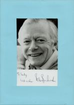Peter Barkworth Signed Black and White Photo, Peter Barkworth was an English actor and writer.
