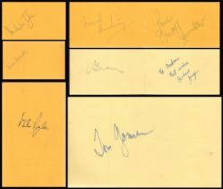 Tennis. Autograph Book With 17 Signatures. Includes Michele Tyler, Evonne Cawley, Peter Fleming, S