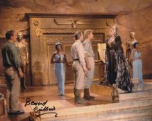 Bernard Cribbins signed 8x10 photo from the fantasy sci-fi movie 'She' co-starring Peter Cushing and