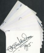 Opera/ Ballet collection 12, signed 6x4 inch white cards includes some great names such as Dame