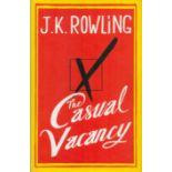 JK Rowling signed The Casual Vacancy Hardback book first edition 2012 with dustjacket signature on