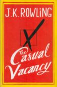JK Rowling signed The Casual Vacancy Hardback book first edition 2012 with dustjacket signature on