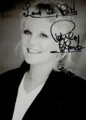 Petula Clark signed 7x5 inch black and white photo. Dedicated. Good condition. All autographs come