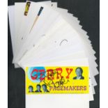 Music collection 20, signed 6x4 inch white cards includes some great names such as Gerry Marsden,