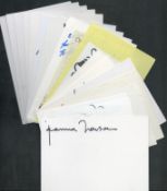 Music collection 20, signed assorted white cards includes some great names such as Dan Corsi, Zak