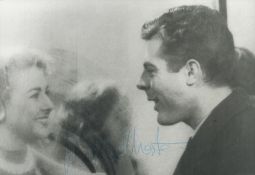 Marcello Mastroianni (1924-1996), Italian film actor. A signed 5.5x4 inch photo. Regarded as one