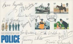 The Great Train Robbery. A Police Officer FDC, signed by 10 of the major criminals in the gang,