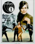 007 James Bond movie Thunderball 8x10 inch montage photo dedicated to and signed by Bond girl