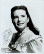Margeret O'Brien signed 10x8 inch black and white photo. Good condition. All autographs come with