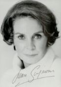 Jean Simmons signed 6x4 inch black and white photo. Good condition. All autographs come with a