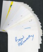 Music collection 20, signed 6x4 inch white cards includes some great names such as Henry Mancini,