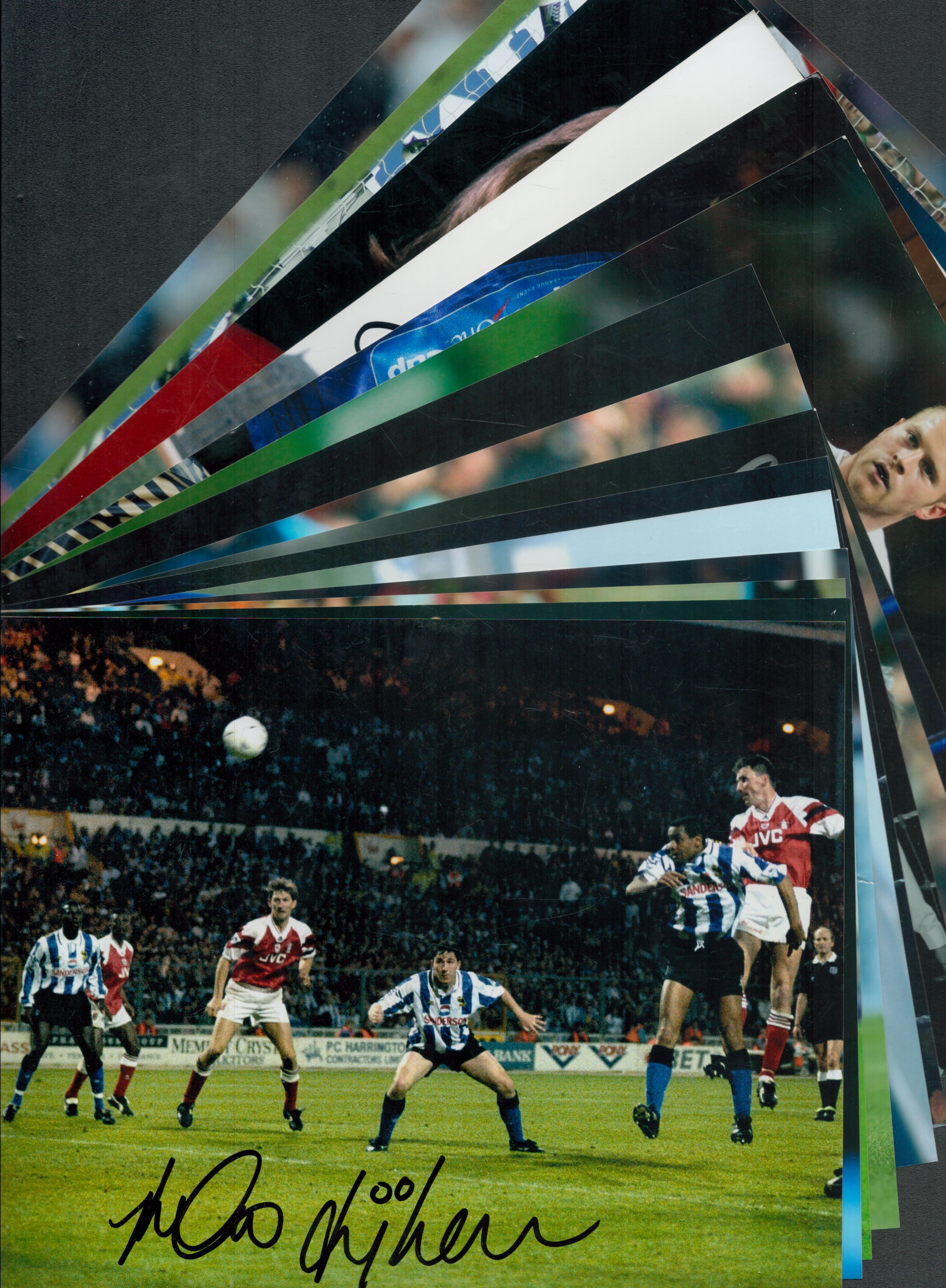 Sport collection 15 signed assorted photo`s includes some great names such as Paul Robinson, John