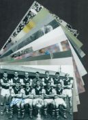 Football collection 10, signed assorted 8x6 inch photos includes some good names such as Alex