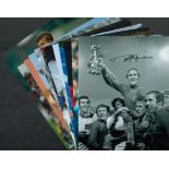 Sport collection 12 signed assorted photo`s includes some great names such as Peter Ebdon, Steve