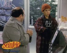 Seinfeld cult US comedy series 8x10 scene photo signed by actor Michael Fishman. Good condition. All