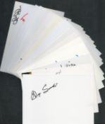 Music collection 20, signed 6x4 white cards includes some great names such as Vanessa Mae,