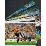 Sport collection 10 signed assorted photo`s includes some great names such as Gareth Farrelley, Dean