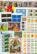 Dominica & Ireland Mint Stamps Worldwide Assorted Collection which includes Miniature Sheets,