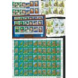 Mint Stamp Sheets Guernsey Collection Includes The Millennium Tapestries (Guernsey 50 x 25p),