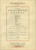 London Survey of the High Roads to Windsor, Binfield, Oakingham, Bagshot, Richmond, (Facsimile