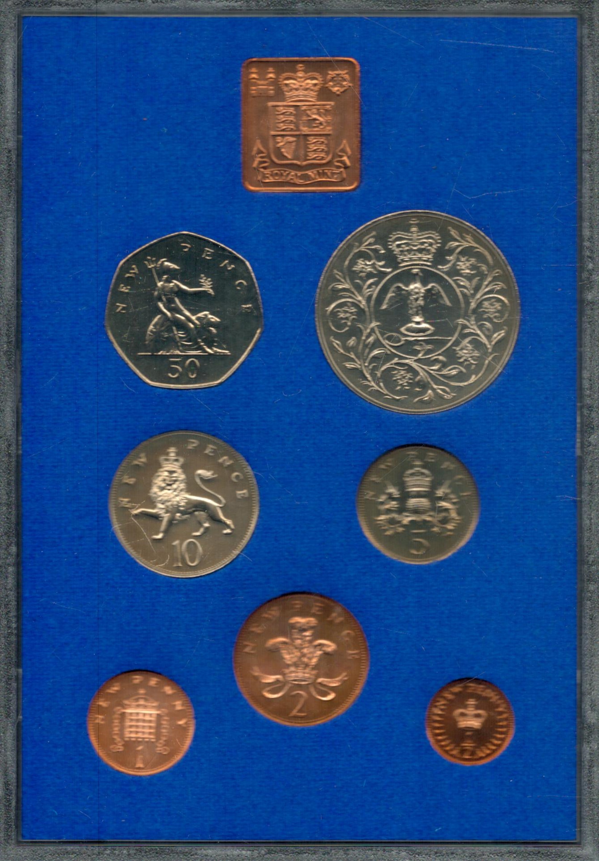 Coinage of Great Britain and Northern Ireland 1977 Proof Set in Display Case and Wallet from The - Image 2 of 3