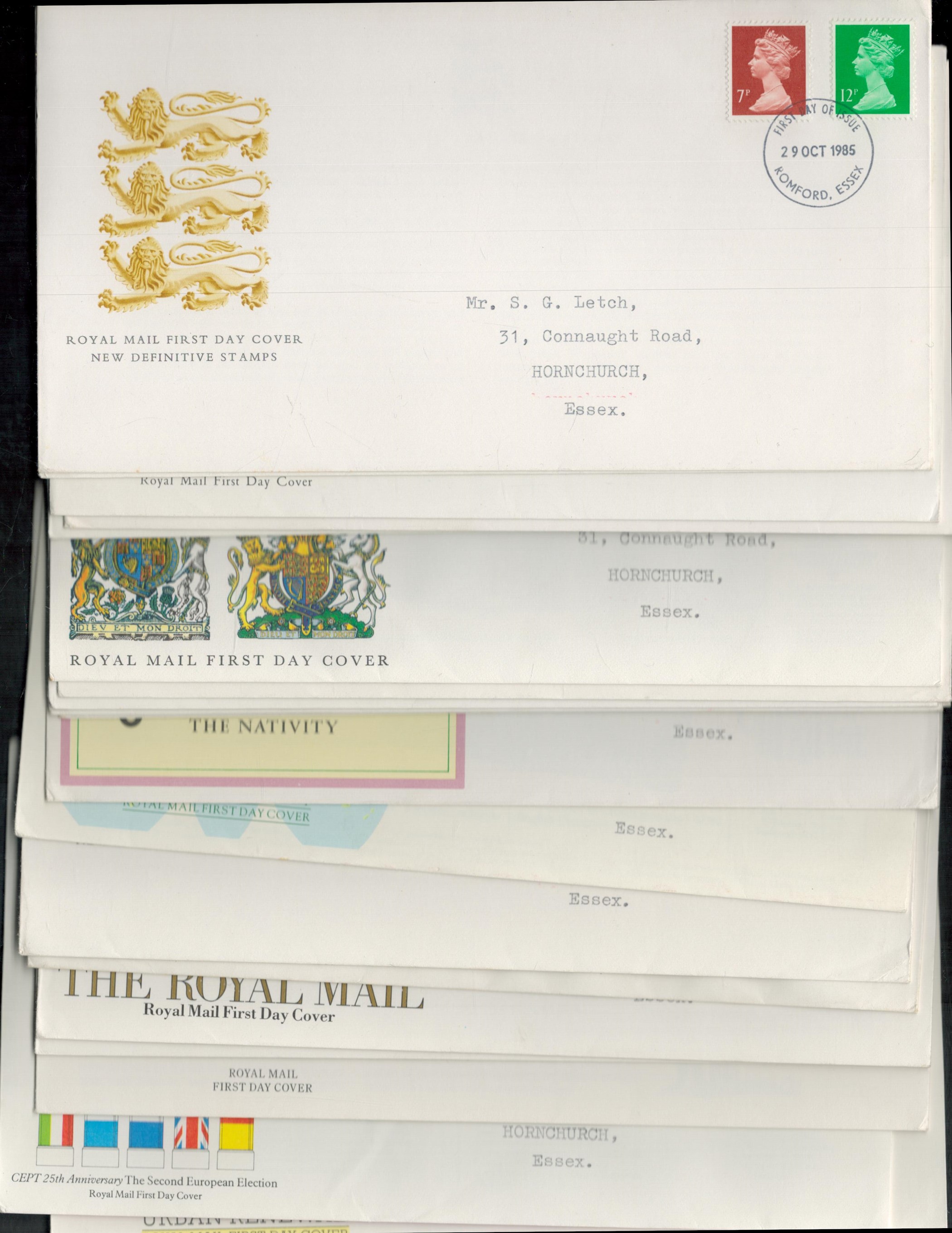 GB First Day Covers Collection approx 150 Includes Royal Wedding, Indigo Jones, County Cricket, High - Image 2 of 2