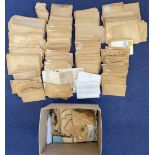 A Large Box of Loose Worldwide Stamps approx size of Box 11.5 inches Height, 12.5 inches Width, 9.