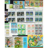 Dominica, Malta, Cayman Islands & Fiji Mint Stamps Worldwide Assorted Collection which includes