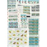 Mint Stamp Sheets Isle of Man Includes Butterflies 20 x 24p full sheet, Europa '87 2 x 10 stamps