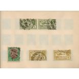 Worldwide Stamps in a Twinlock Crown Loose Leaf Binder countries include India, China, Gold Coast,