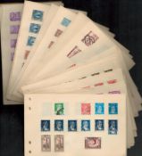 Worldwide Stamps on approx 100 Loose Leafs countries Include Turkey, Netherlands, Norway,