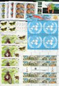 Jersey & Guernsey Dominica & Alderney Mint Stamps Worldwide Assorted Collection which includes