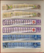 Stockbook with many duplicates of Pre-Decimal Stamps includes National Productivity Year, Festival