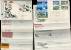GB First Day Covers Collection approx 150 Includes British Explorers, British Trees, World Cup, High