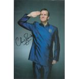 Chris Barrie signed 12x8 inch colour photo pictured as Arnold Rimmer from the hit BBC series Red