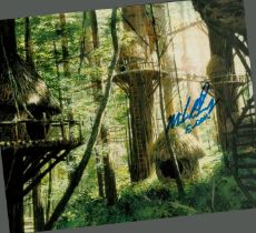 Ewok Michael Henbury signed 10 x 8 inch colour Star Wars scene photo. Good condition. All autographs