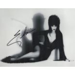 Cassandra Peterson signed Elvira Mistress of the Dark 10x8 inch colour photo. Good condition. All