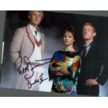 Peter Davison signed 10x8 inch Doctor Who colour photo. Good condition. All autographs come with a