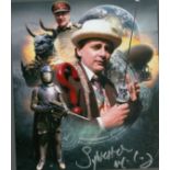 Sylvester McCoy signed 10x8 inch Doctor Who colour photo. Good condition. All autographs come with a