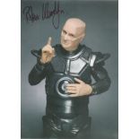 Robert Llewellyn signed 12x8 inch colour photo pictured as Kryten form the BBC series Red Dwarf.