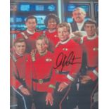 William Shatner signed 10x8 inch Star Trek colour photo. Good condition. All autographs come with