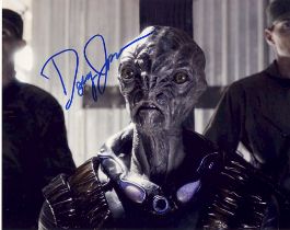 SALE! Falling Skies Doug Jones hand signed 10x8 photo. This beautiful 10x8 hand signed photo depicts