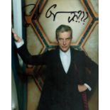 Peter Capaldi signed 12x8 inch Doctor Who colour photo. Good condition. All autographs come with a