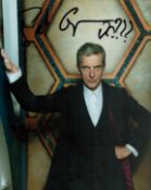 Peter Capaldi signed 12x8 inch Doctor Who colour photo. Good condition. All autographs come with a