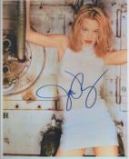 Jeri Ryan signed 10x8 inch colour photo. Good condition. All autographs come with a Certificate of