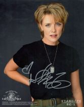 Amanda Tapping signed 10x8 inch Stargate SG.1 colour photo. Good condition. All autographs come with