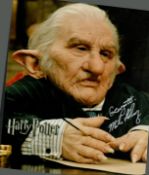 Harry Potter Michael Henbury as Gringotts Goblin signed 10 x 8 inch colour photo. Good condition.