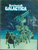 Richard Hatch (Captain Apollo) signed vintage Battlestar Galactica programme. Good condition. All