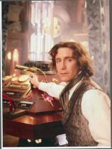 Paul McGann signed 6x4 white card and 10x8 inch Doctor Who colour photo. Good condition. All