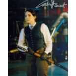 Catrin Stewart signed 10x8 inch Doctor Who colour photo. Good condition. All autographs come with
